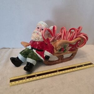 Santa Sleigh Candy‎ Dish/Planter